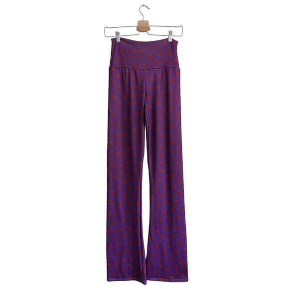 omighty Strawberry Print Pants Size Medium - Picture 7 of 13